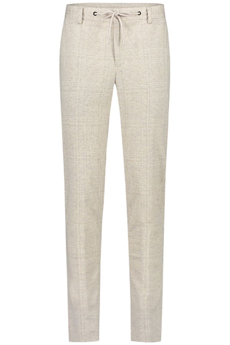Blue Industry pantalon beige ruit