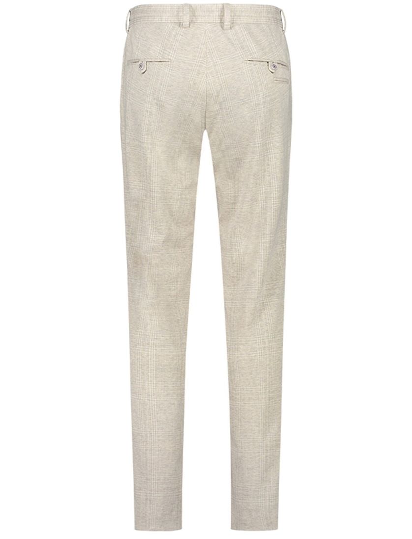 Blue Industry pantalon beige ruit