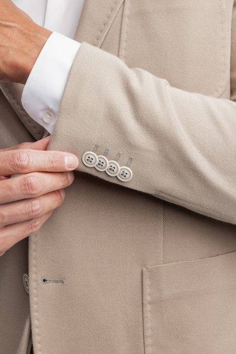 Blue Industry colbert beige effen