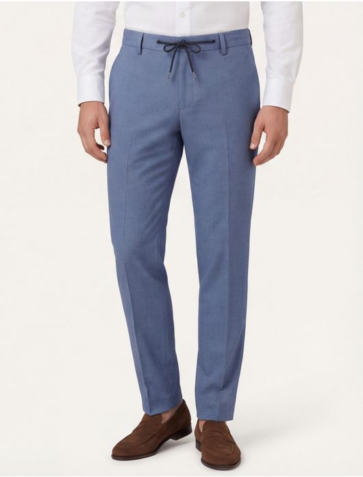 Blue Industry pantalon blauw effen