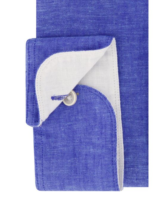 Blue Industry overhemd blauw effen