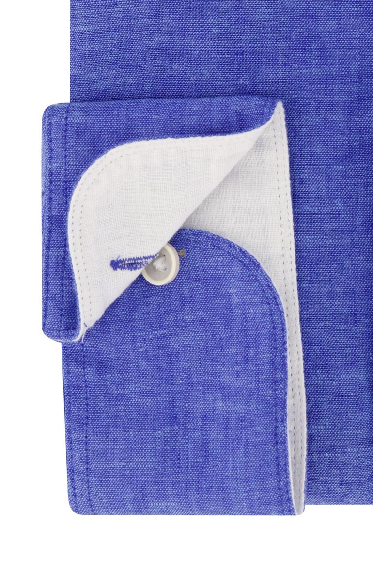 Blue Industry overhemd blauw effen