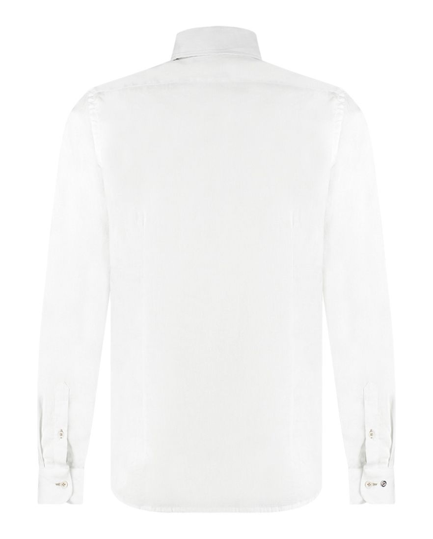 Blue Industry overhemd wit effen