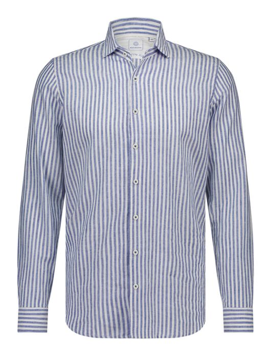 casual overhemd blauw Blue industry