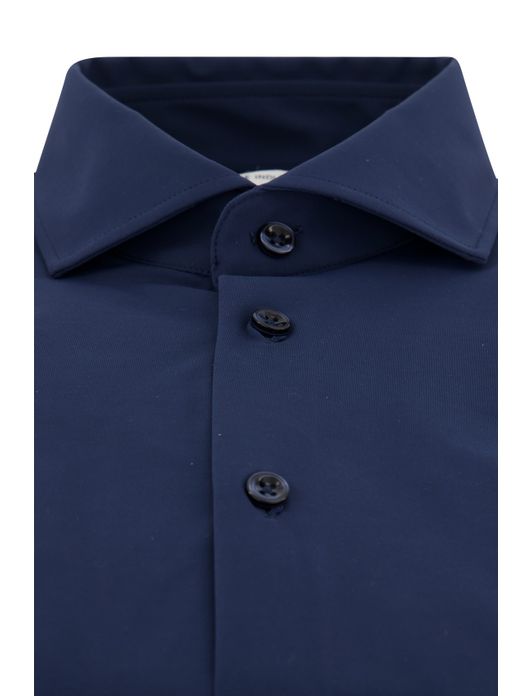Blue Industry overhemd navy 24/7 stretch