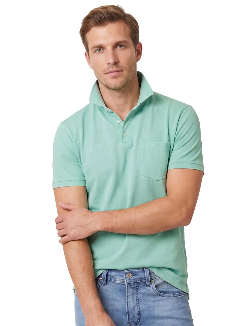 Polo Ralph Lauren polo groen 3 knoops