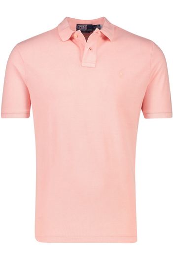 Polo Ralph Lauren Classic fit roze Polo Ralph Lauren polo 2-knoops katoen