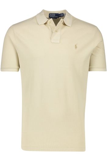 Polo Ralph Lauren 2-knoops Polo Ralph Lauren polo classic fit katoen beige
