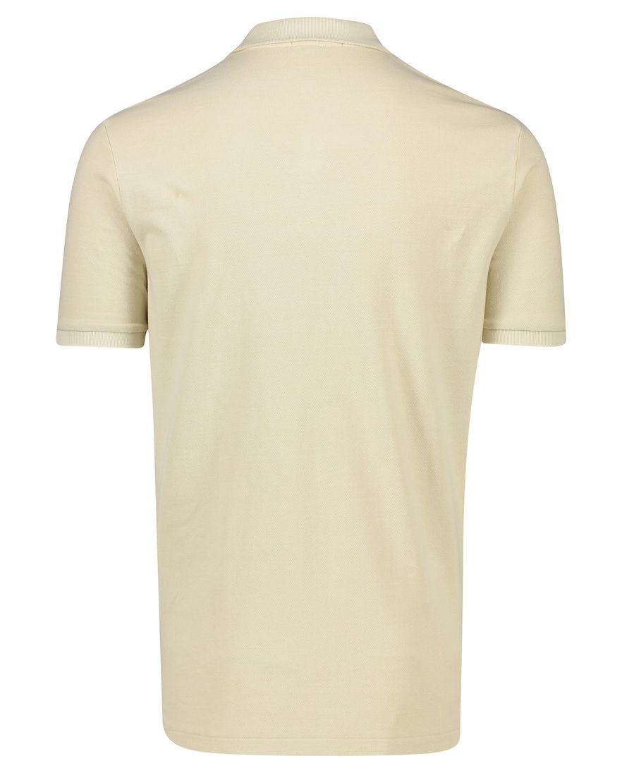 Beige Polo Ralph Lauren katoenen polo classic fit 2-knoops