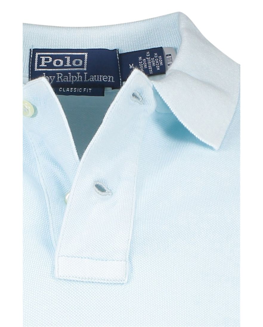 Polo Ralph Lauren polo lichtblauw katoen wijde fit