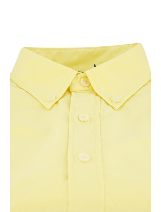 alph Lauren overhemd geel feather weight twill