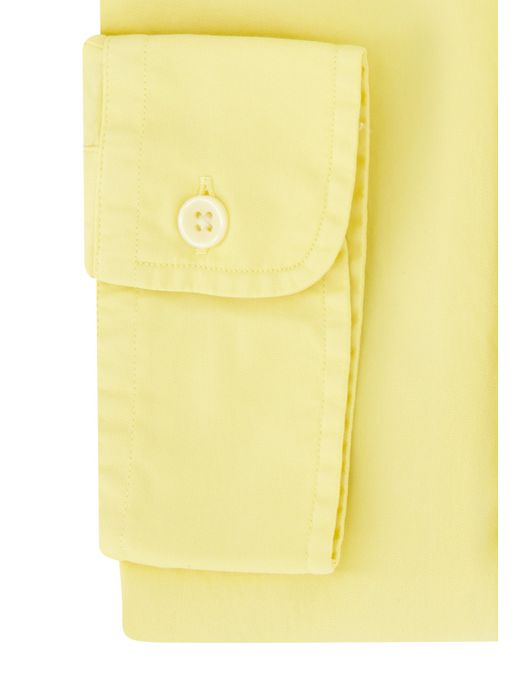 alph Lauren overhemd geel feather weight twill