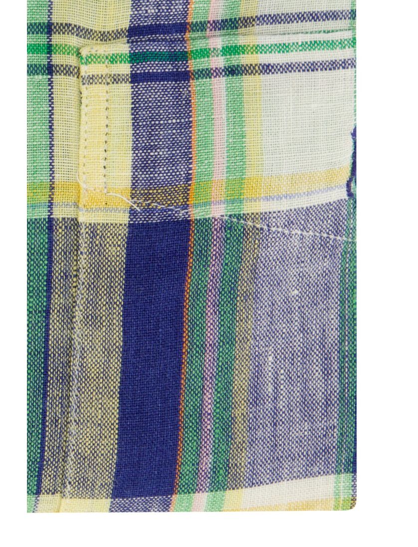 Polo Ralph Lauren overhemd donkerblauw groen geruit