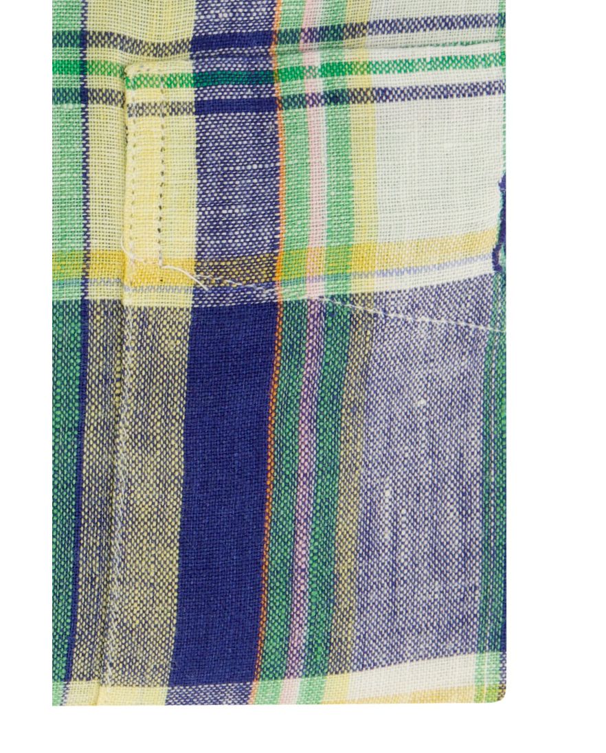 Polo Ralph Lauren overhemd normale fit navy geruit