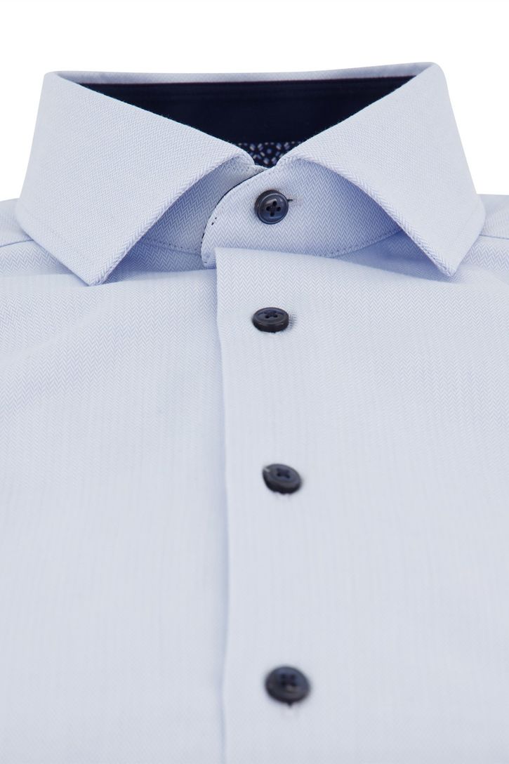 Olymp overhemd normale fit lichtblauw katoen