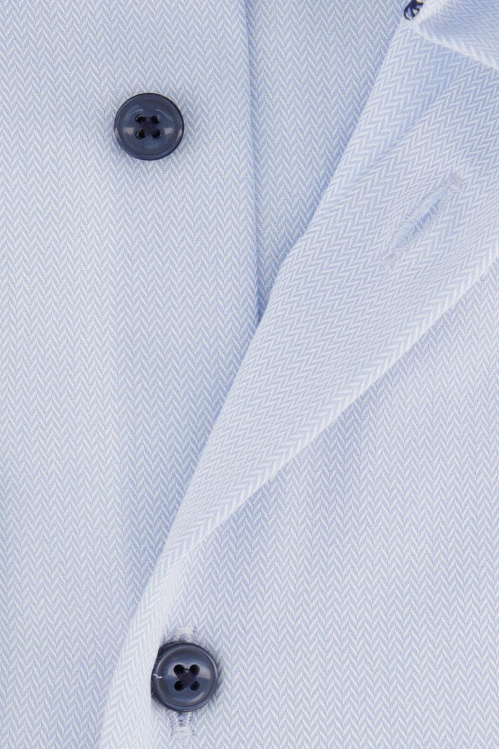 Olymp overhemd normale fit lichtblauw katoen