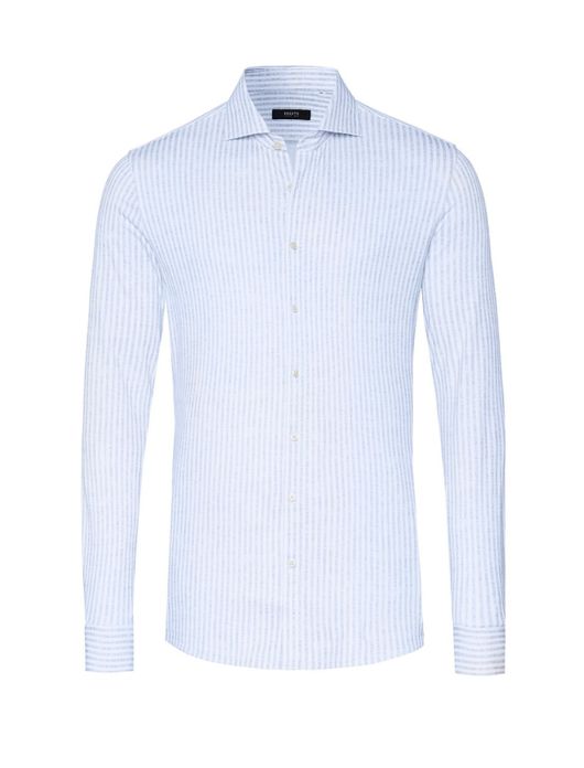 Desoto overhemd lichtblauw gestreept