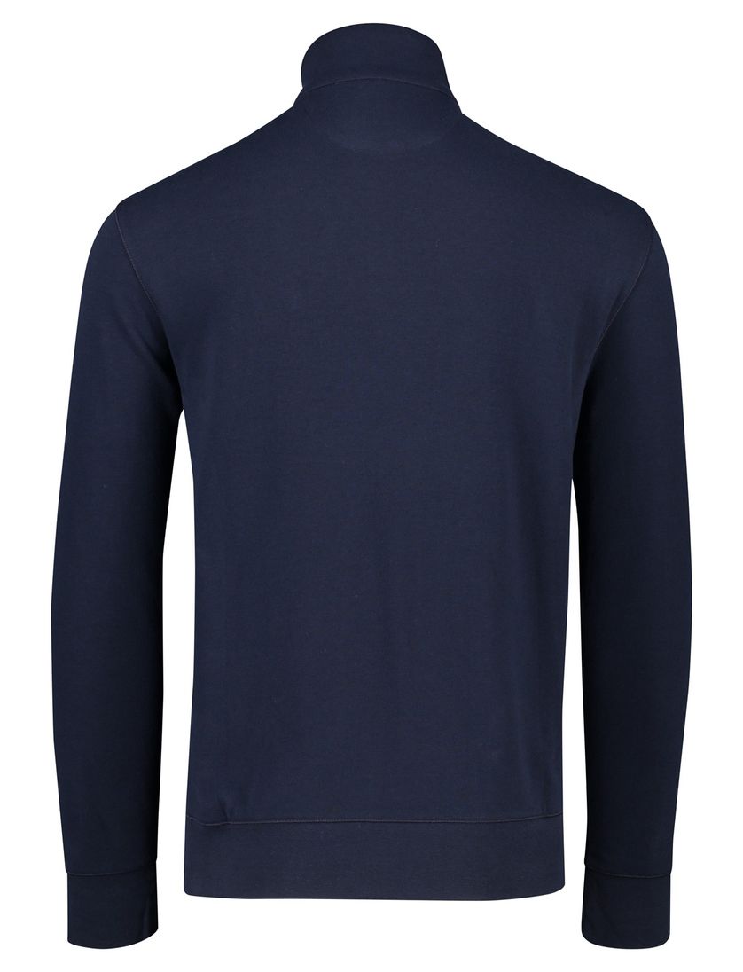 Polo Ralph Lauren trui navy half zip katoen