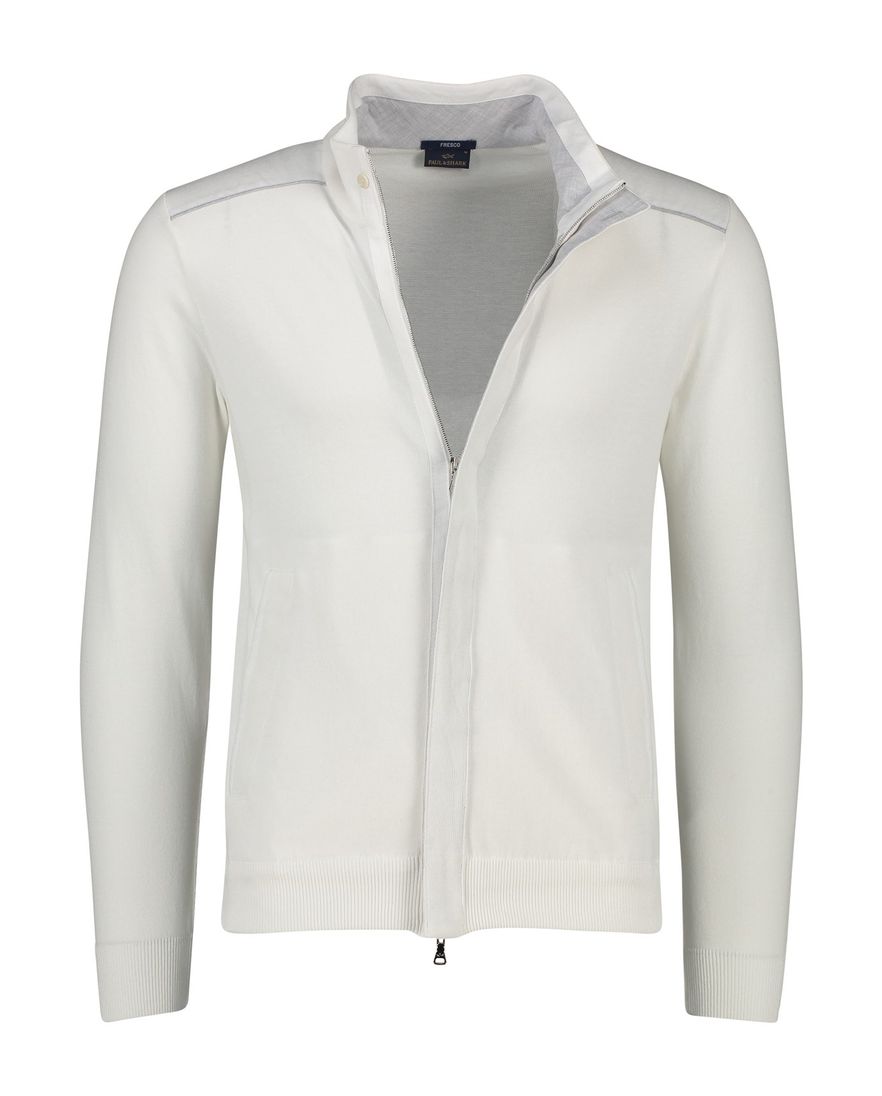 Paul & Shark vest wit katoen