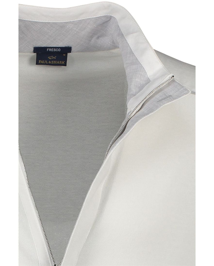 Paul & Shark vest wit katoen