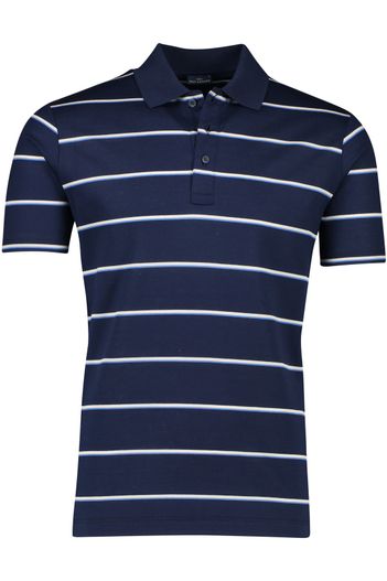 Paul & Shark Paul & Shark katoenen polo wijde fit korte mouw 3-knoops