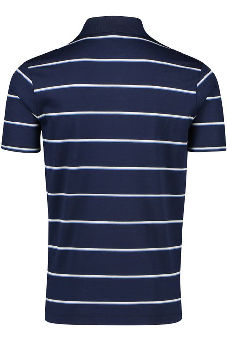 Paul & Shark katoenen polo wijde fit korte mouw 3-knoops