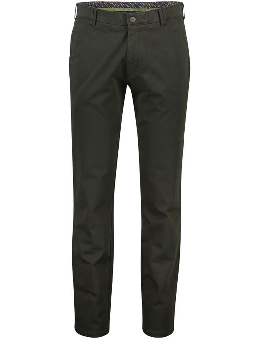 Meyer Pantalon groen rio stretch
