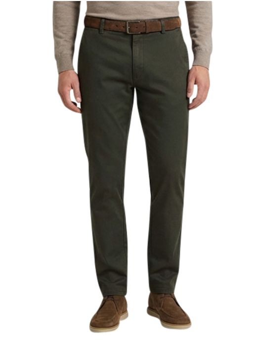 Meyer Pantalon groen rio stretch