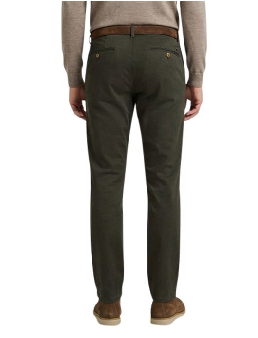 Meyer Pantalon groen rio stretch