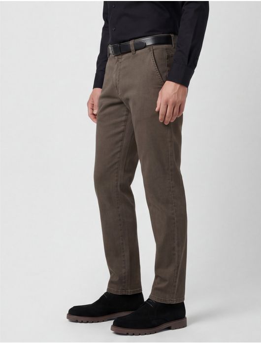 Meyer chino bruin rio modern fit