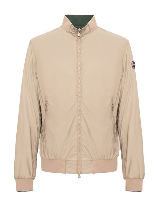 Colmar zomerjas dubbelzijdig beige groen
