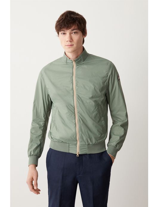 Colmar zomerjas dubbelzijdig beige groen