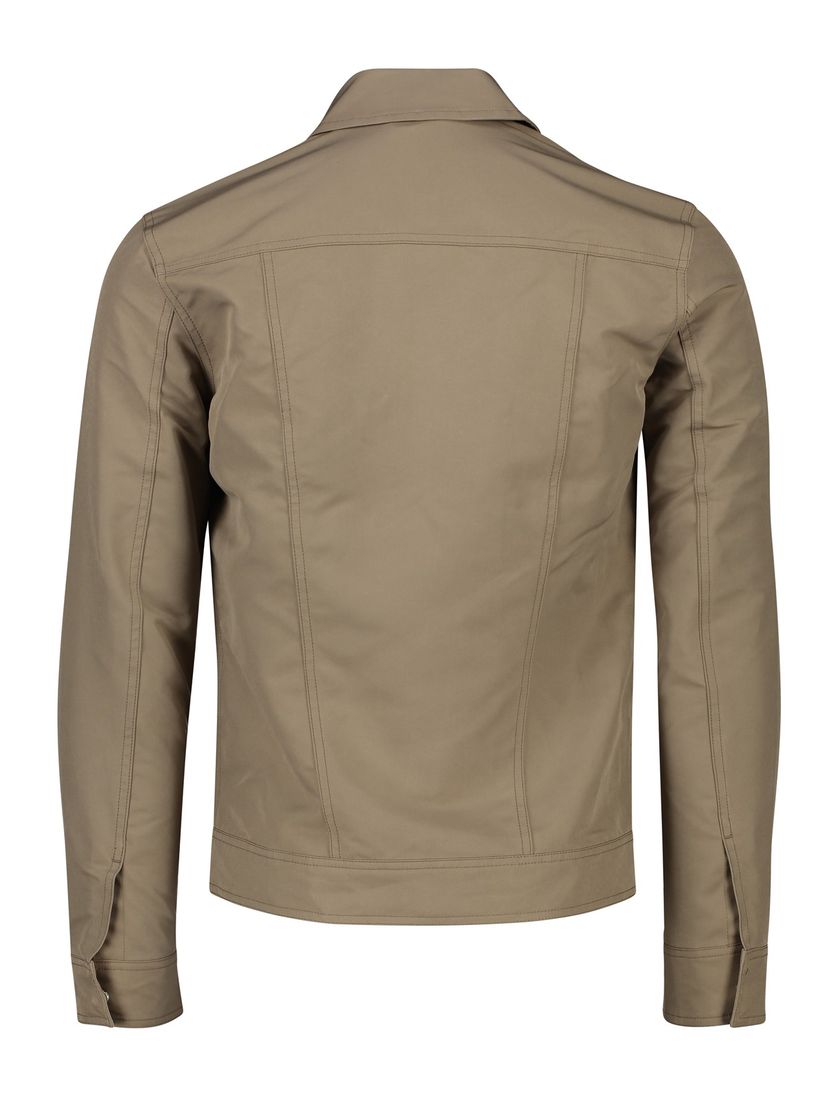 Elvine zomerjas dubbele borstzak bruin Kristoffer normale fit