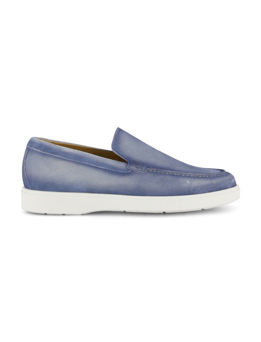 Loafers Giorgo blauw leer