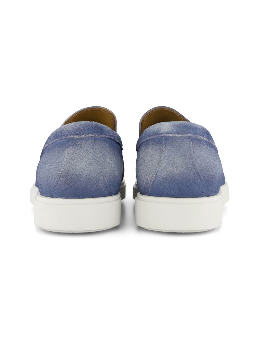 Loafers Giorgo blauw leer
