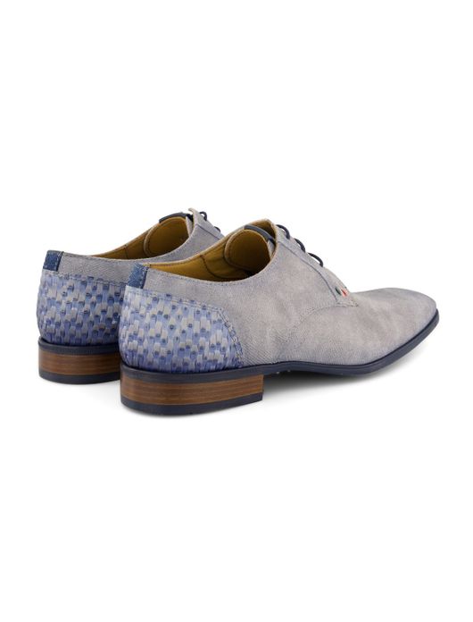 Giorgio veterschoenen grijs structuur