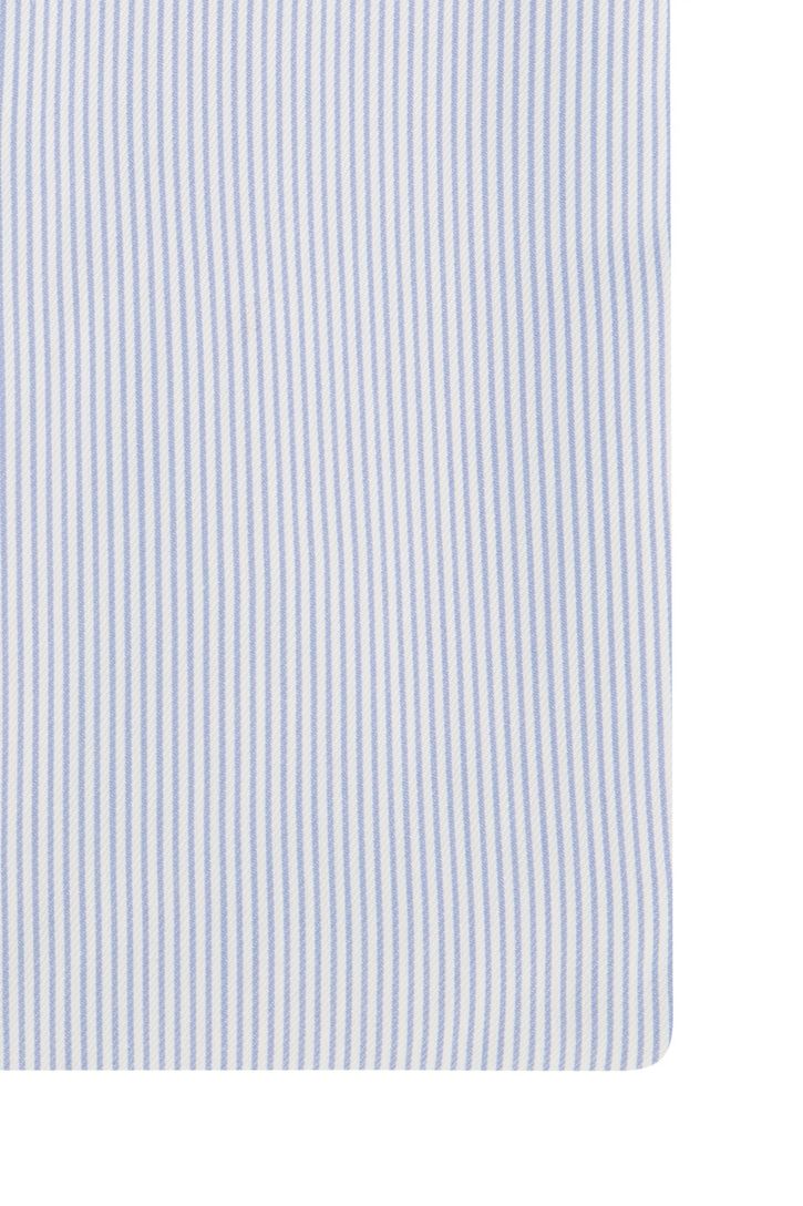 Eterna katoenen overhemd blauw modern fit