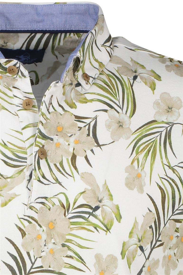 Eden Valley polo wit regular fit