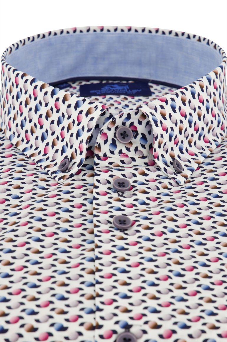 Eden Valley overhemd korte mouw geprint