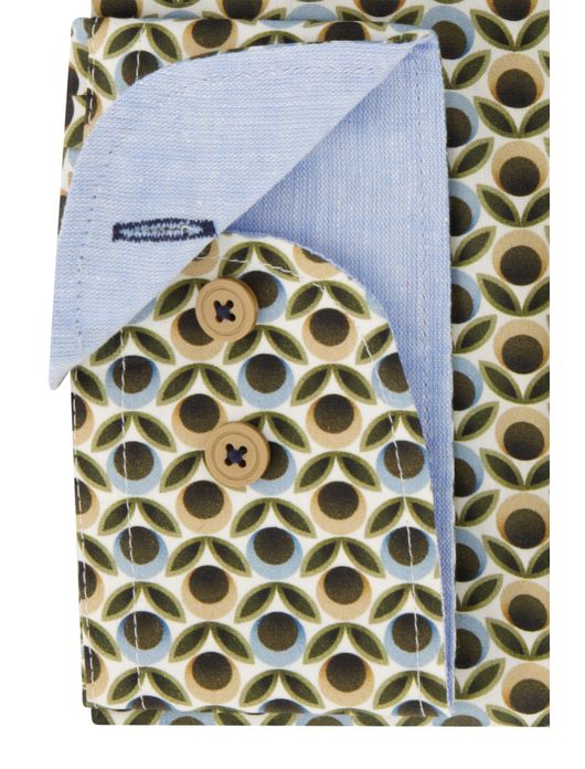 Eden Valley overhemd geprint multicolor