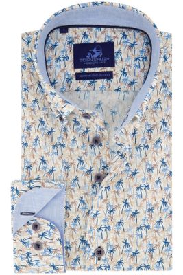 Eden Valley Eden Valley overhemd mouwlengte 7 normale fit