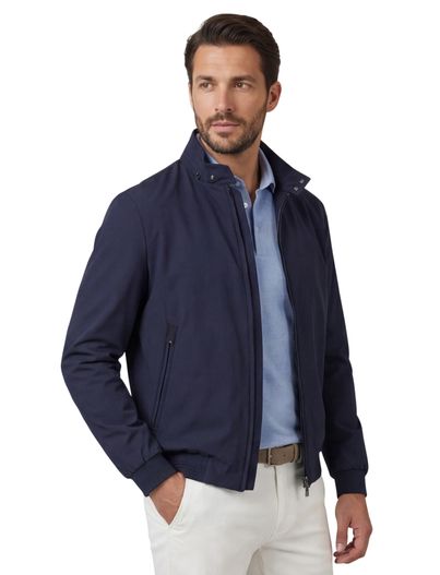 Corneliani Corneliani zomerjas navy waterafstotend