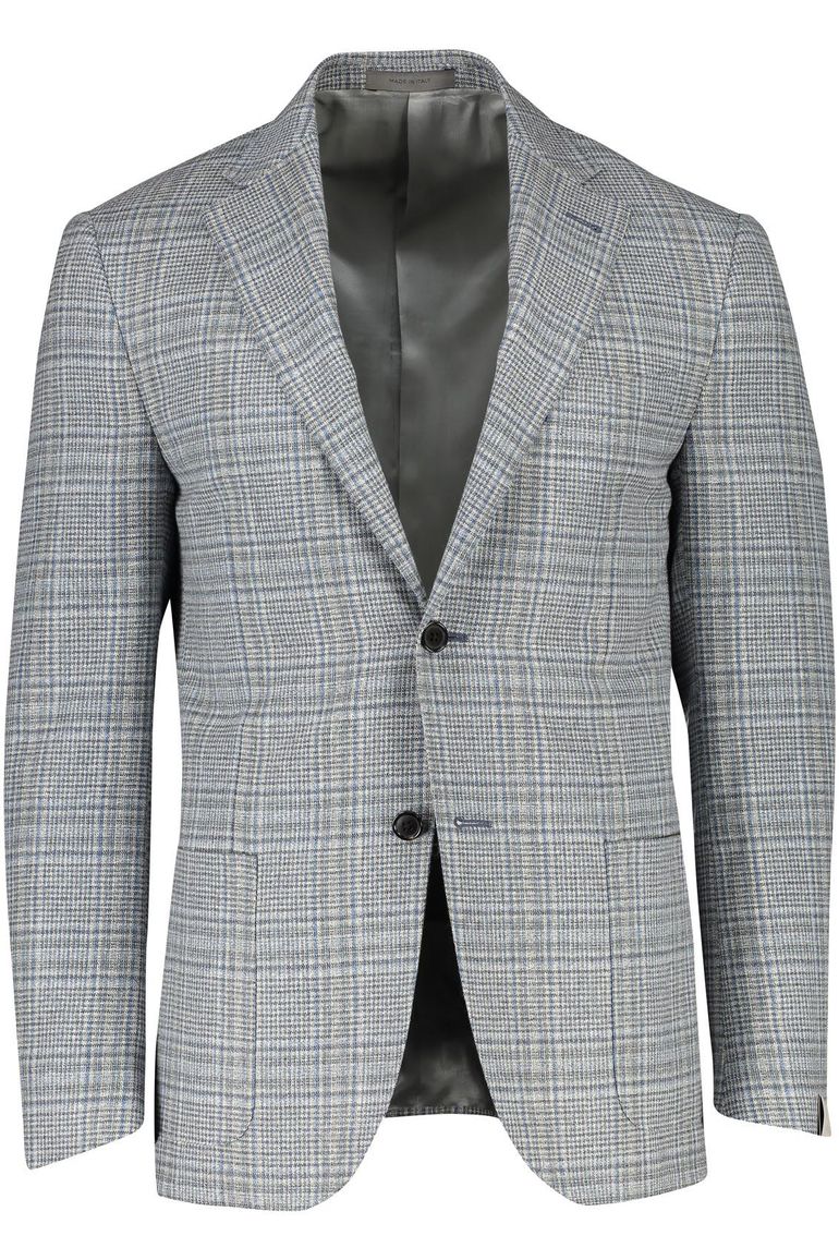 Corneliani colbert blauw geruit