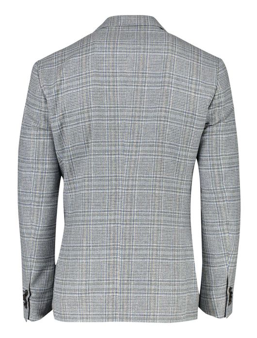 Corneliani colbert blauw geruit
