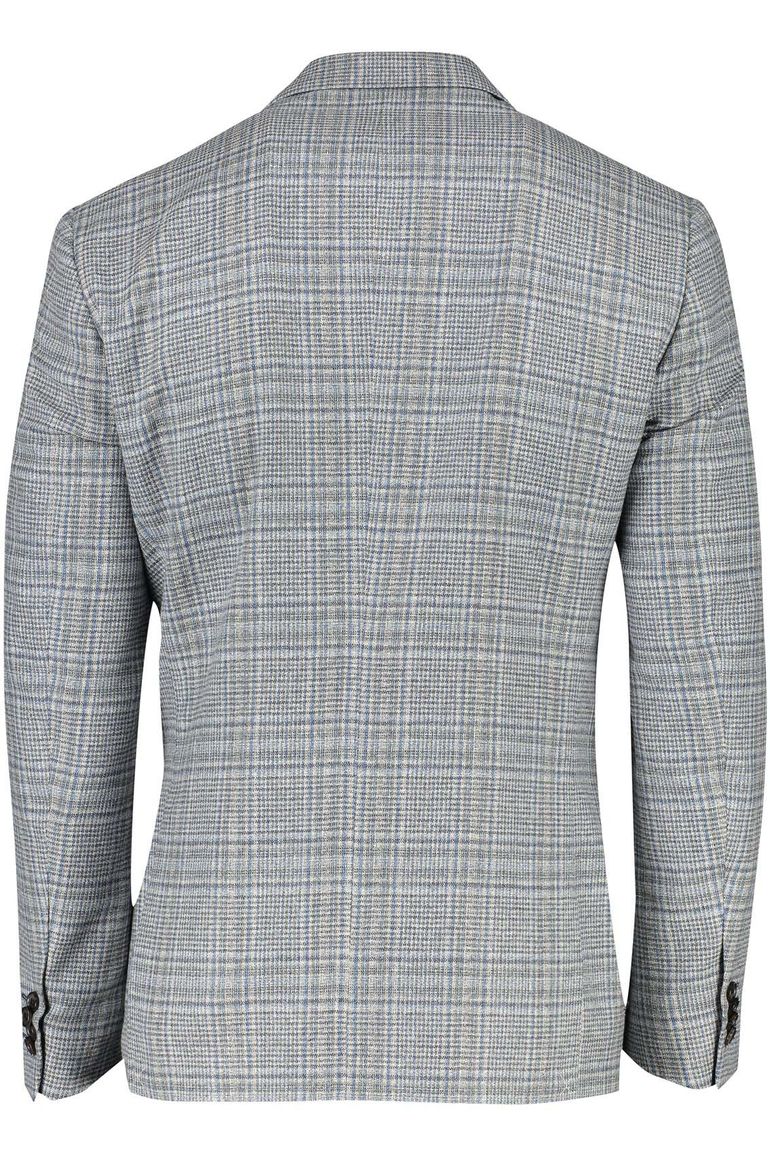 Corneliani colbert blauw geruit
