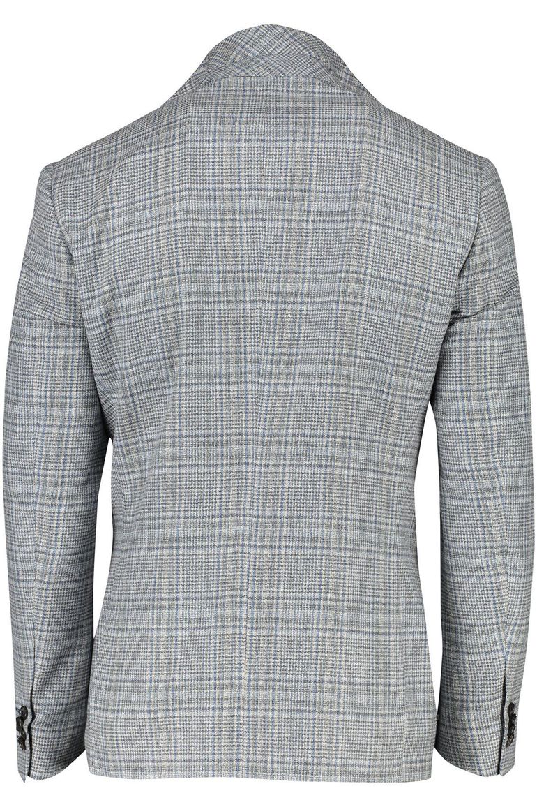 Corneliani colbert blauw geruit
