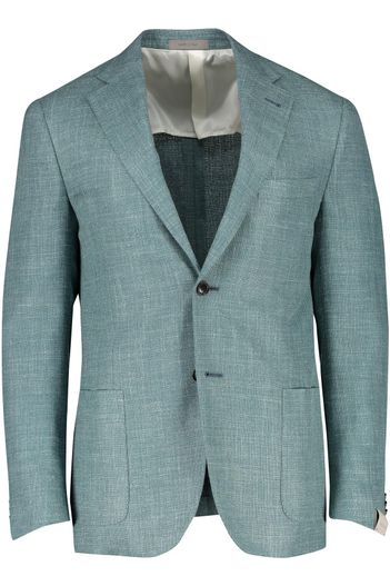 Corneliani katoenen Corneliani colbert blauw gemêleerd