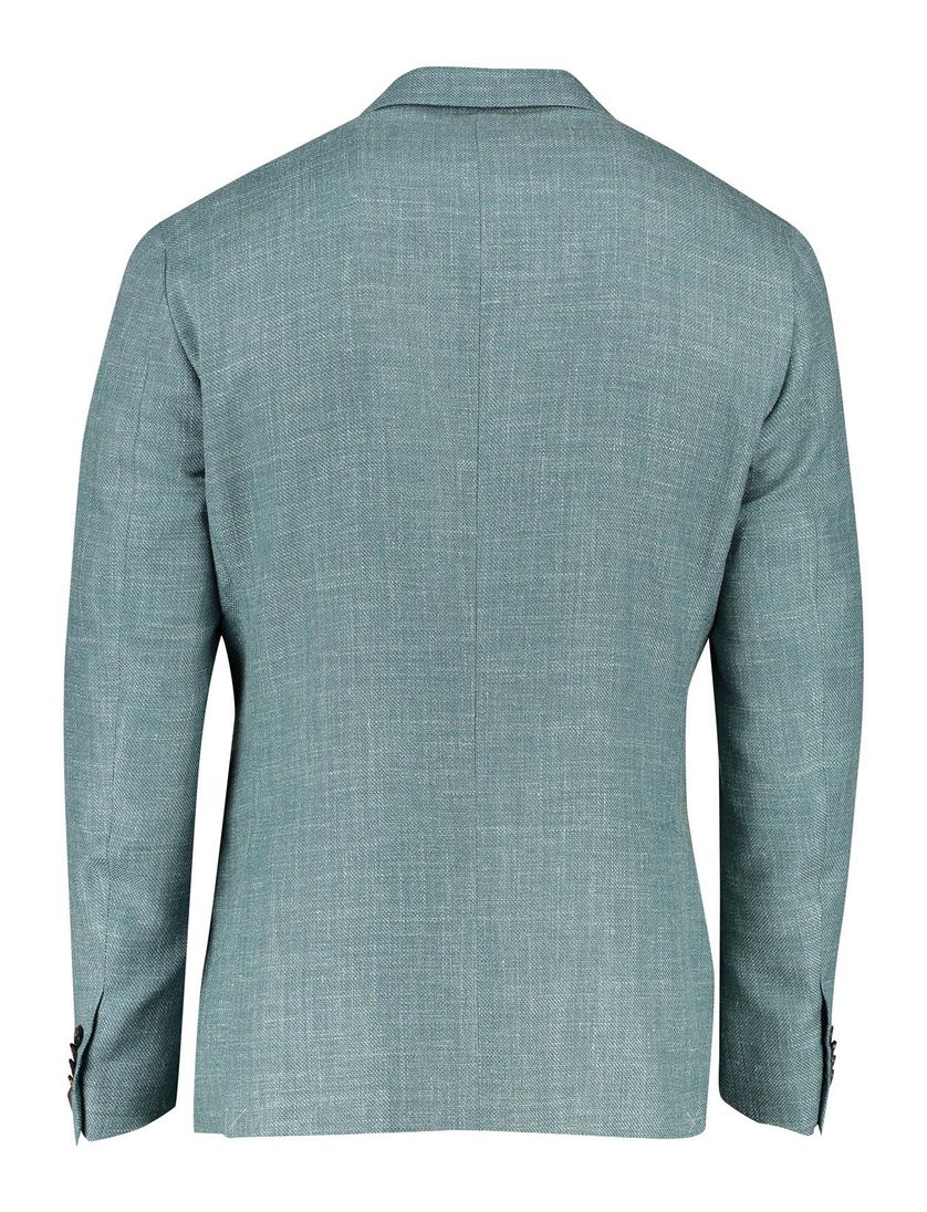 katoenen Corneliani colbert blauw gemêleerd