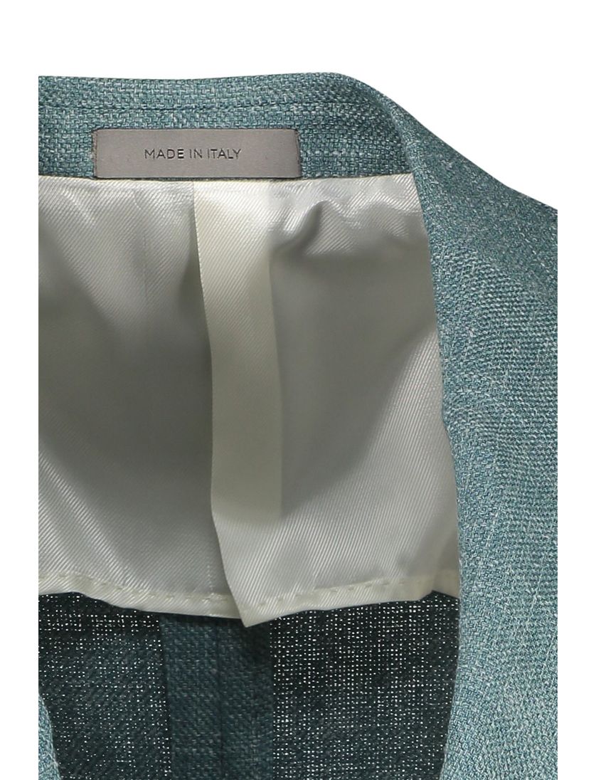 katoenen Corneliani colbert blauw gemêleerd