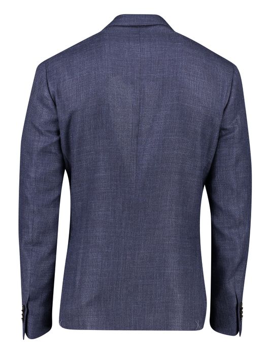 Corneliani colbert donkerblauw gemeleerd